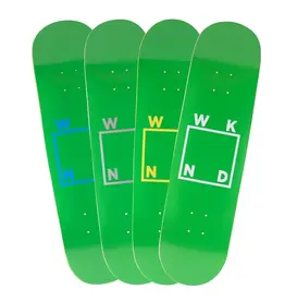 WKND Logo Board Green WB 8.25"