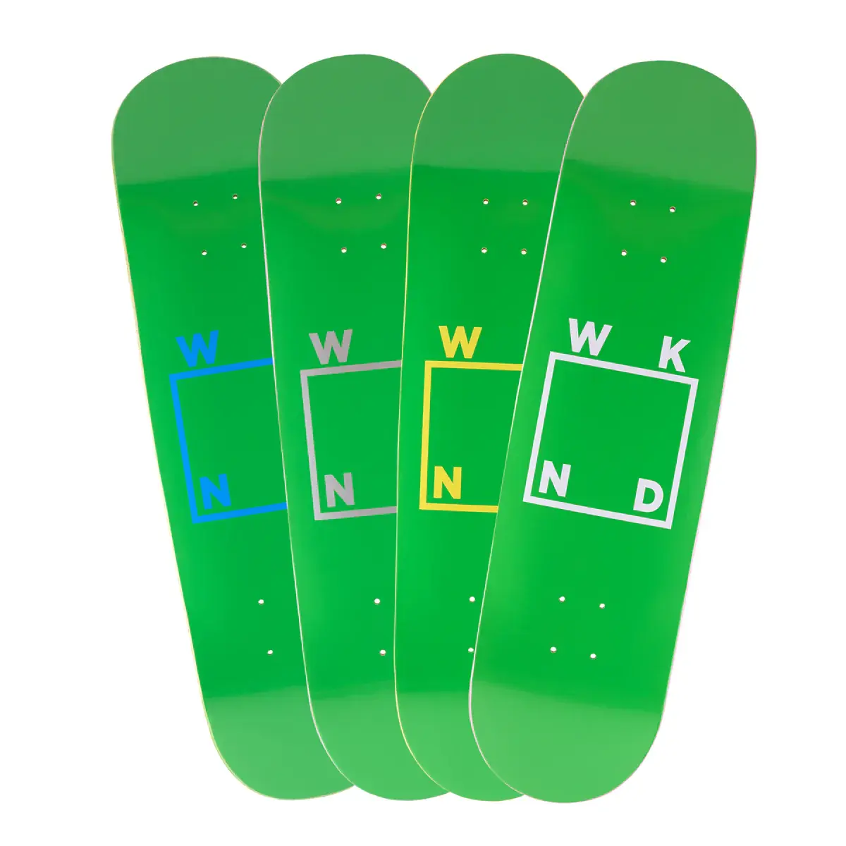 WKND Logo Board Green WB 8.25"