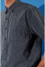 Quasi Skateboards Kalvin SS Button Up Navy