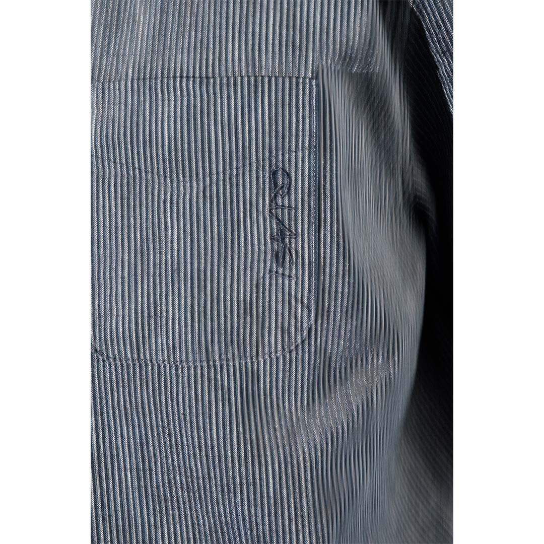 Quasi Skateboards Kalvin SS Button Up Navy
