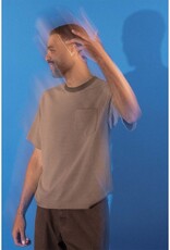 Quasi Skateboards ISO Striped Pocket Tee Brown