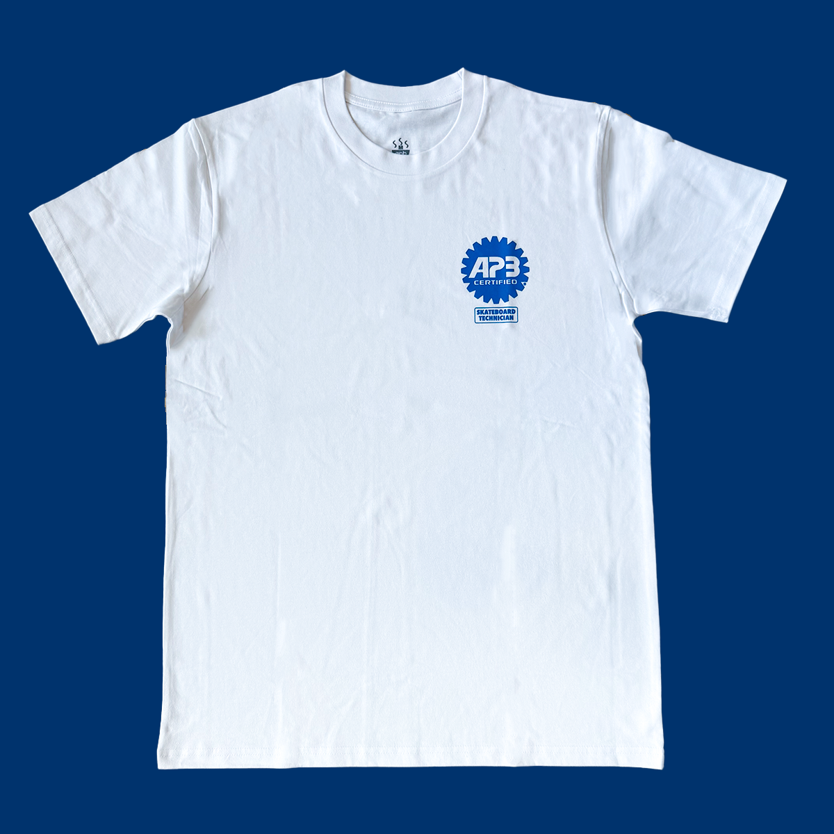 APB Skateshop APB Certified Tee White