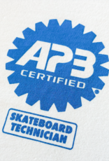 APB Skateshop APB Certified Tee White