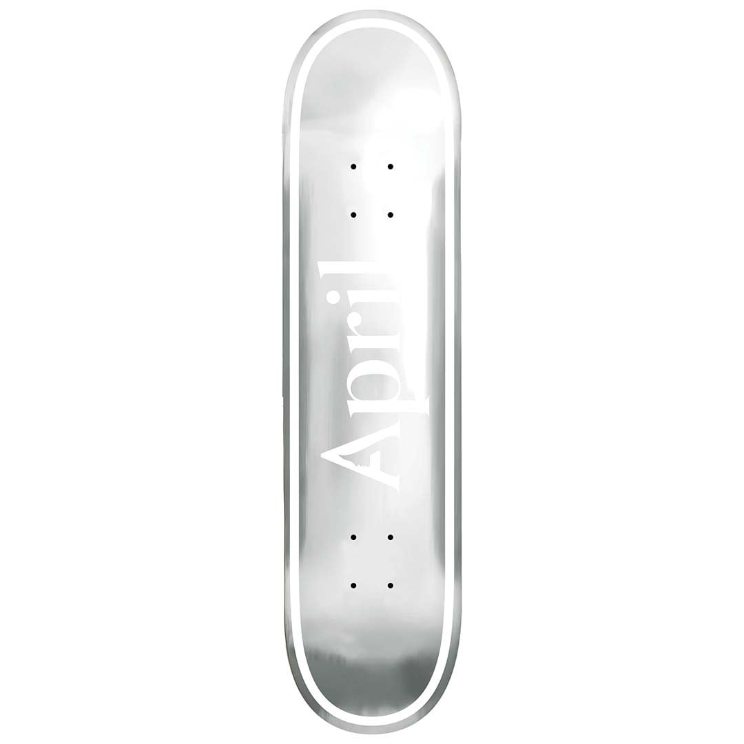 April Skateboards April OG Logo Foil 8.125"