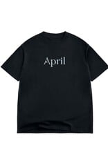 April Skateboards Rhinestone Tee Black