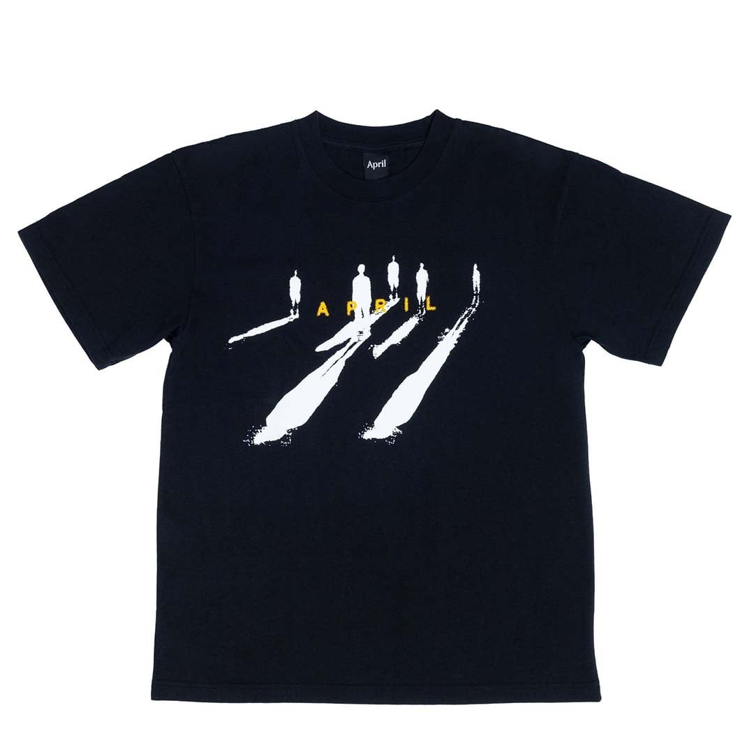 April Skateboards Shadows Tee Black