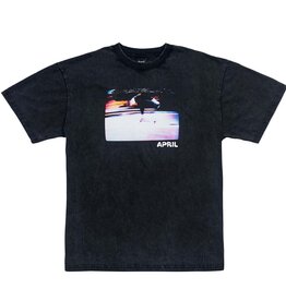 April Skateboards Guy 1990 Tee Vintage Black