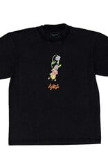 April Skateboards Flower by Ema Gaspar Tee Vintage Black