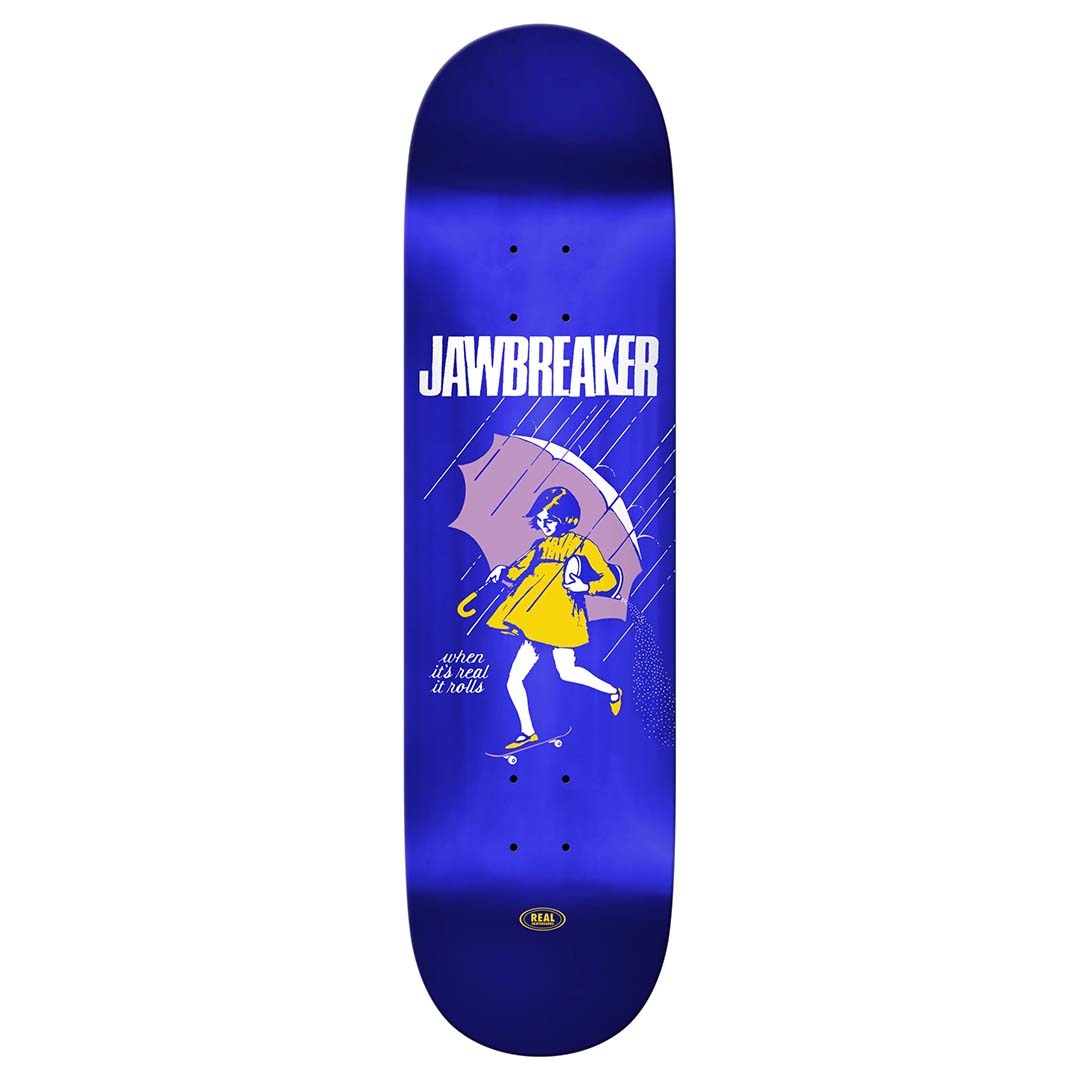 Real Skateboards Team - Jawbreaker - Blue Foil - 8.25"