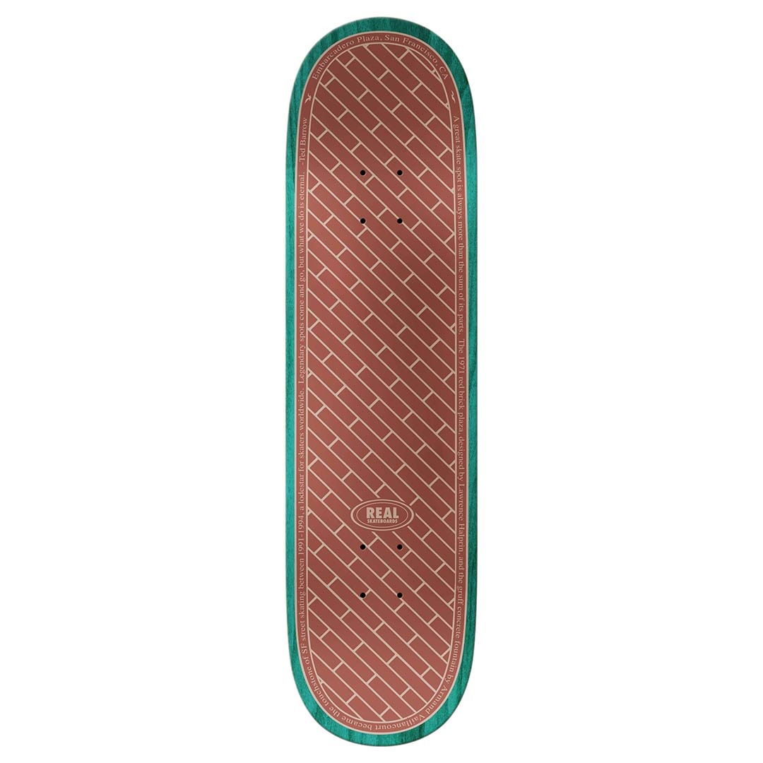 Real Skateboards Team  - Emb - 8.5"