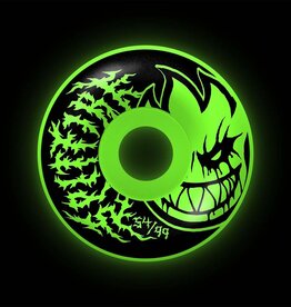 Spitfire Wheels Spitfire F4 99d Deathmask II Bighead Radial Full Glow In The Dark 54mm