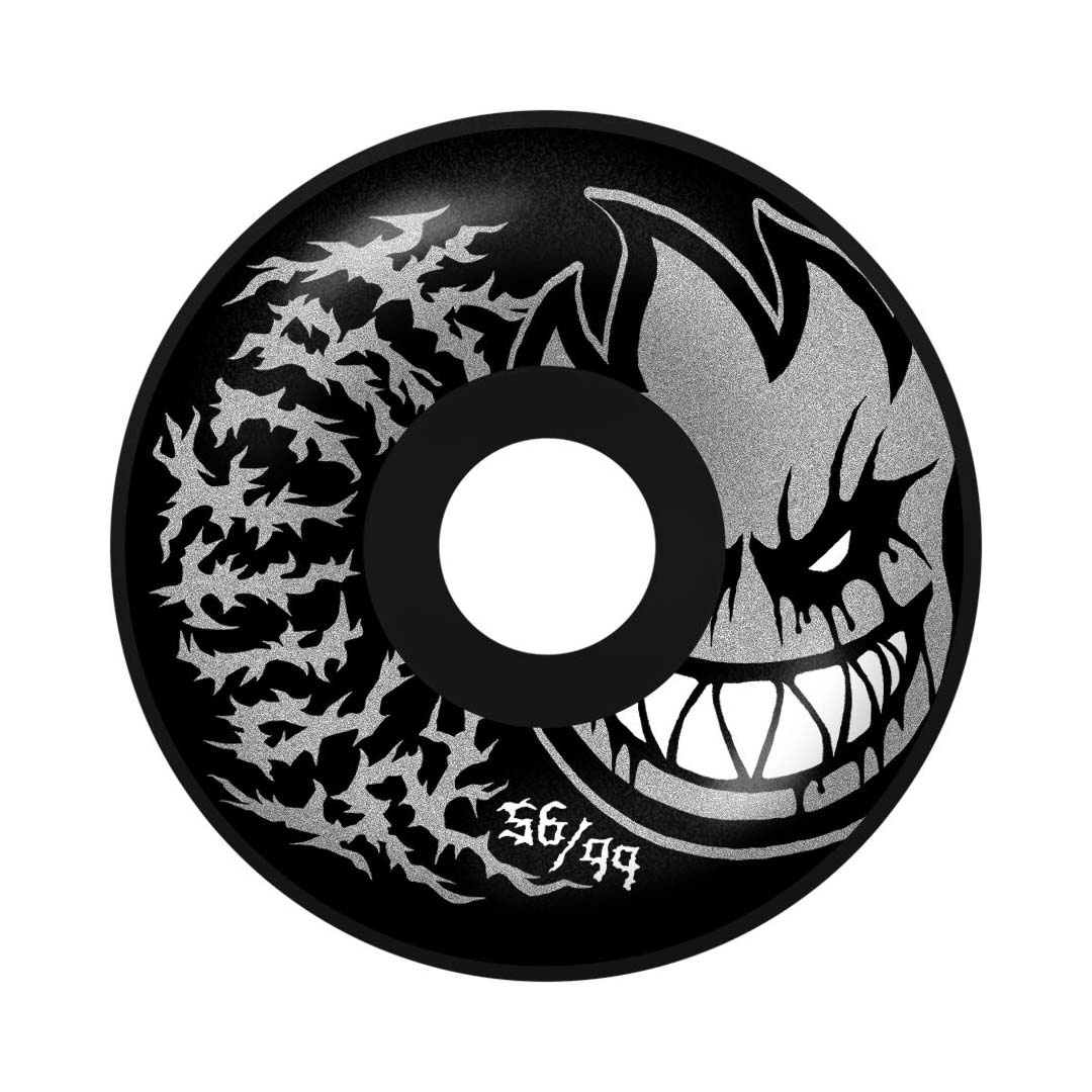 Spitfire Wheels Spitfire F4 99d Deathmask II Bighead Radial Full Black 56mm