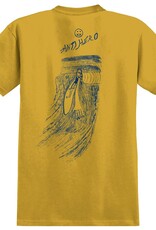 Anti Hero Expressions Sun Tee Heather Mustard