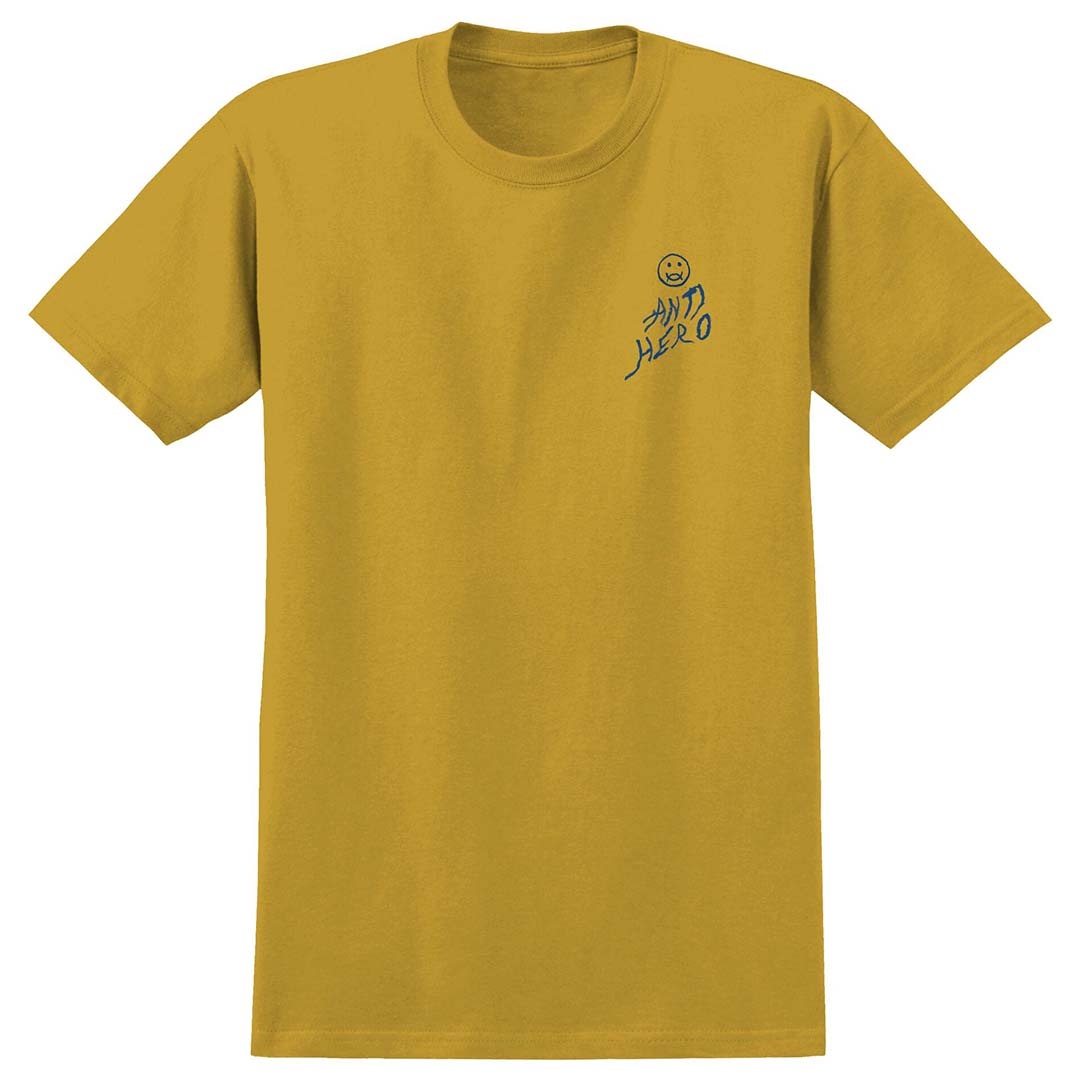 Anti Hero Expressions Sun Tee Heather Mustard