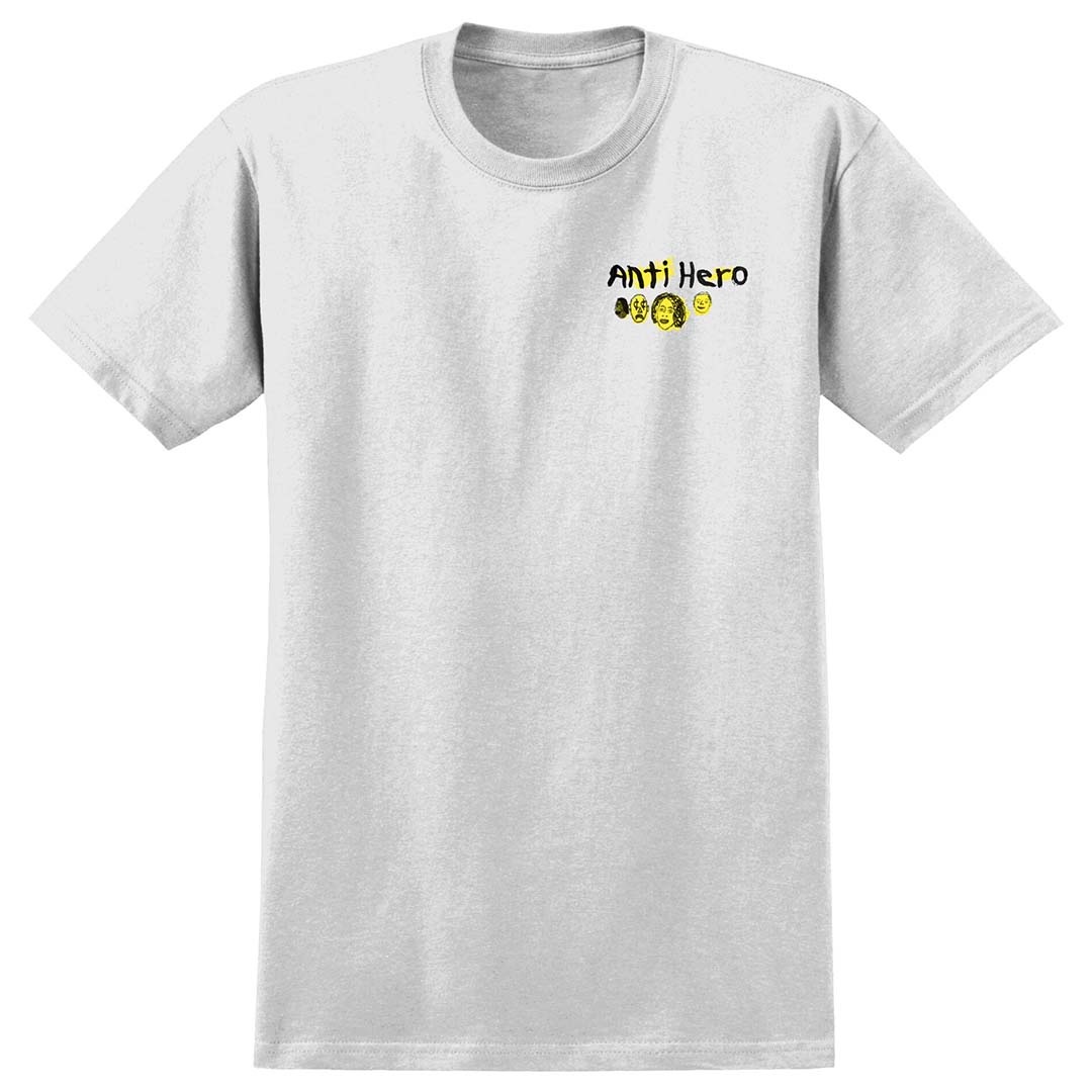 Anti Hero Expressions Bongo Tee White