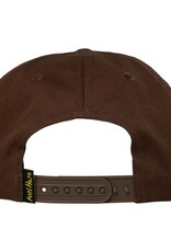 Anti Hero Expressions Snapback Hat Brown