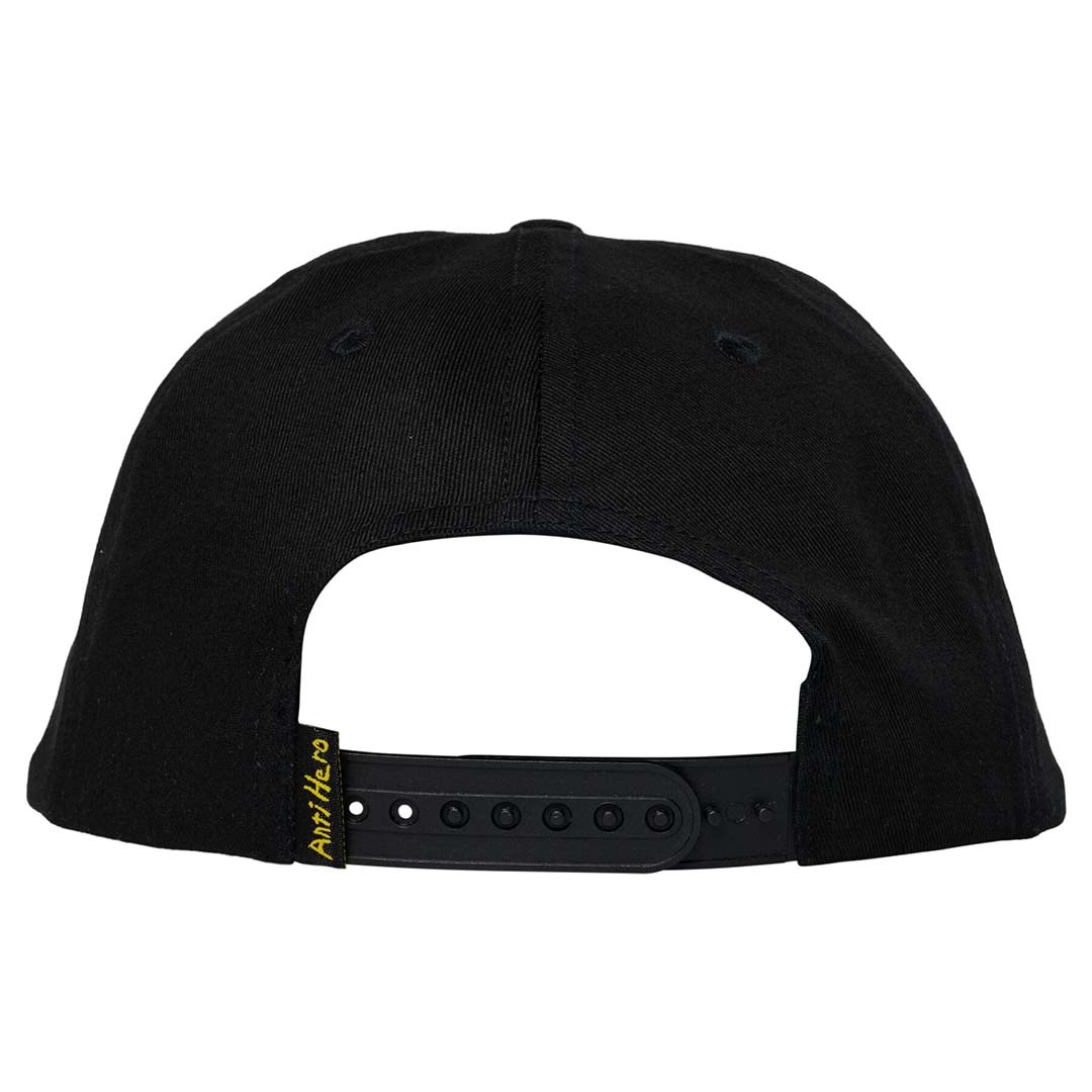 Anti Hero Expressions Snapback Hat Black