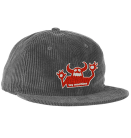 Toy Machine OG Monster Corduroy Cap Grey