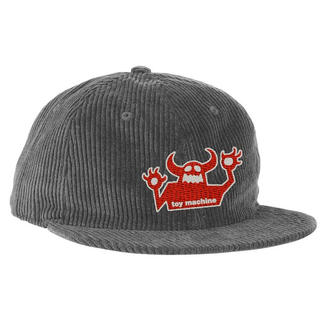 Toy Machine OG Monster Corduroy Cap Grey