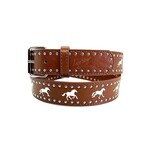 Loosey Brown Stallion Belt