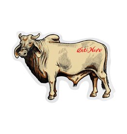 Anti Hero Antihero Cow Sticker 7"