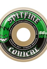 Spitfire Wheels Spitfire F4 101d Conical Green Print 56mm