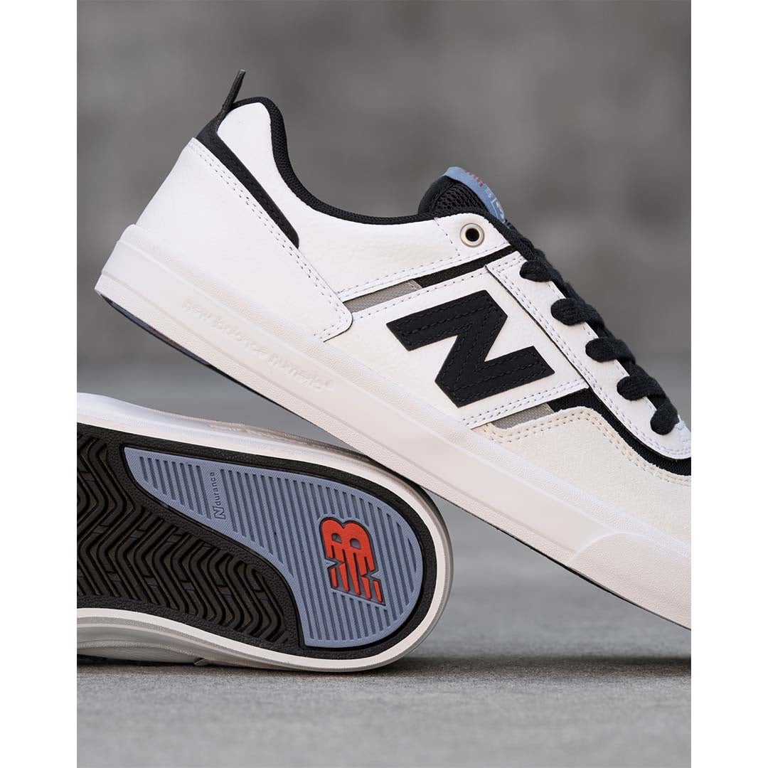 New Balance Numeric 306 Foy White/Black Suede