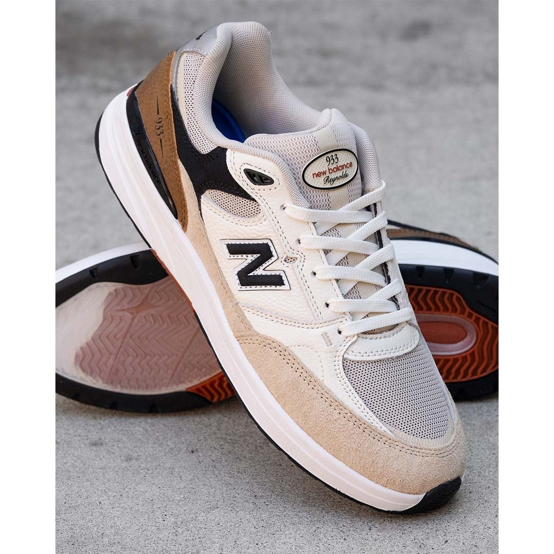 New Balance Numeric 933 Reynolds Sea Salt/Brown