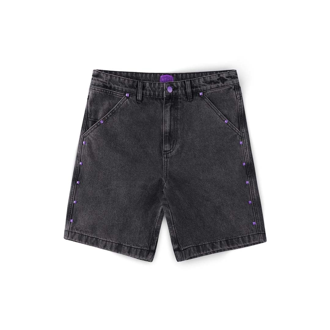 FORMER Studded Denim 21" Walkshort Black