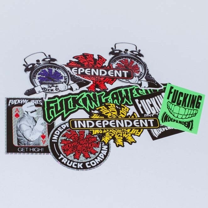 Fucking Awesome FA Independent Sticker Pack