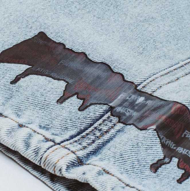Fucking Awesome FA X Indy Double Knee Denim Short