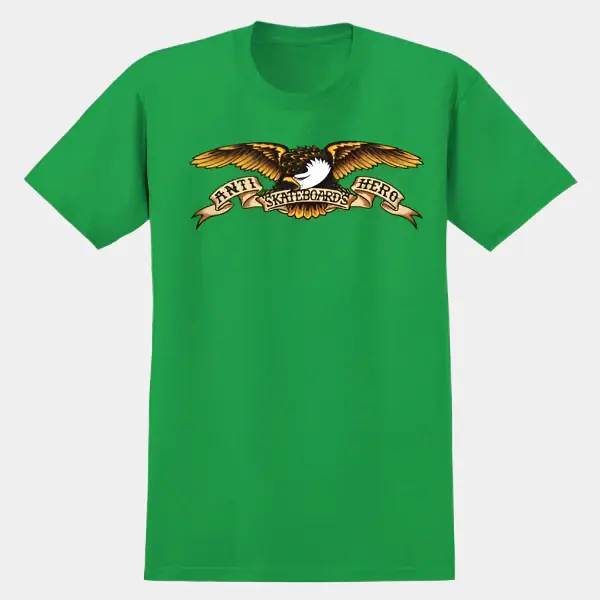 Anti Hero Eagle Tee Kelly Green