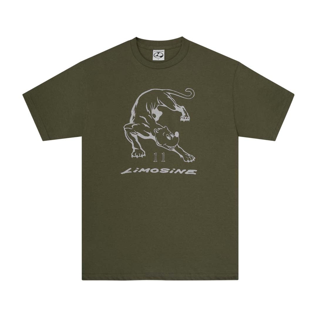 Limosine Panther Tee Olive
