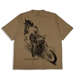 Jacuzzi Unlimited Hells on Wheels Garment Dye Premium Tee Golden Glow