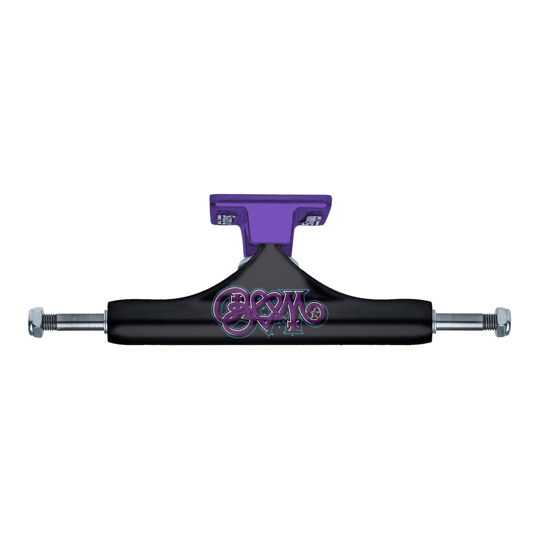 Slappy Trucks ST1 Hollow Bam Black/Purple 8.0"