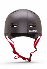 Destroyer EPS Certified Helmet Black/White/Red S/M