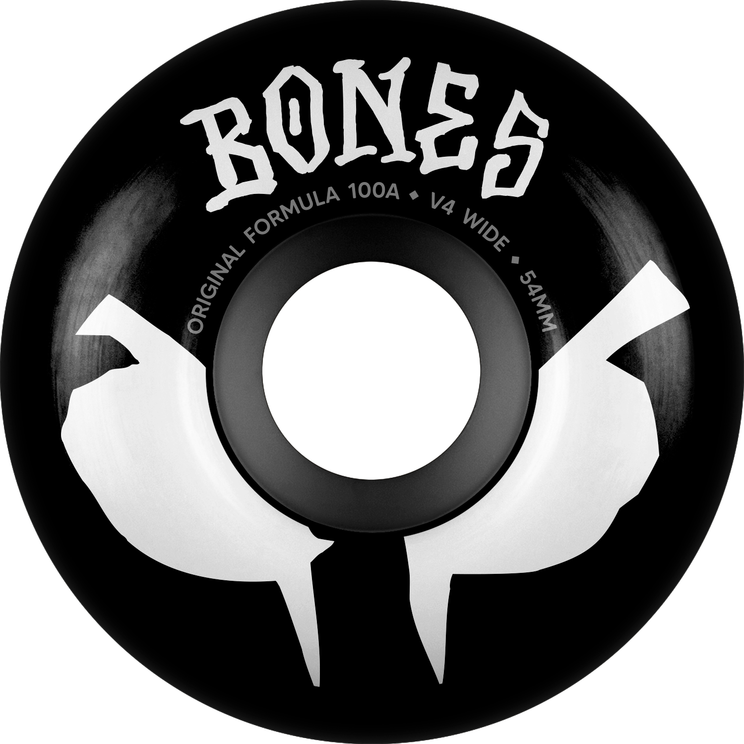 Bones OG Formula 54mm V4 Wides 100a Black
