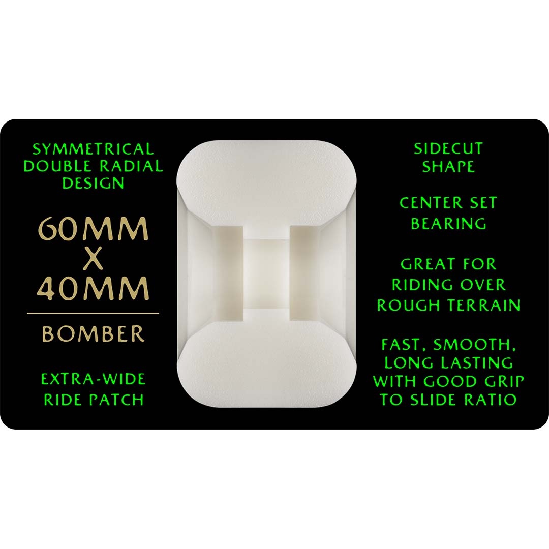 Powell Peralta Dragon Formula 88a Bomber Symmetrical 64mm