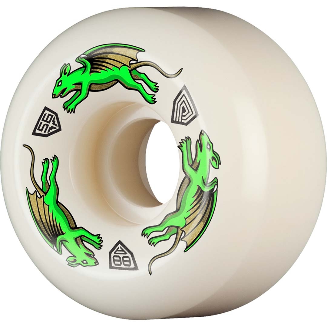 Powell Peralta Dragon Formula 88a Nano Rat AV6 Asymmetrical 56mm
