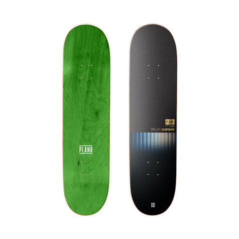 Plan B Skateboards Fractal Gustavo 8.375" Twin