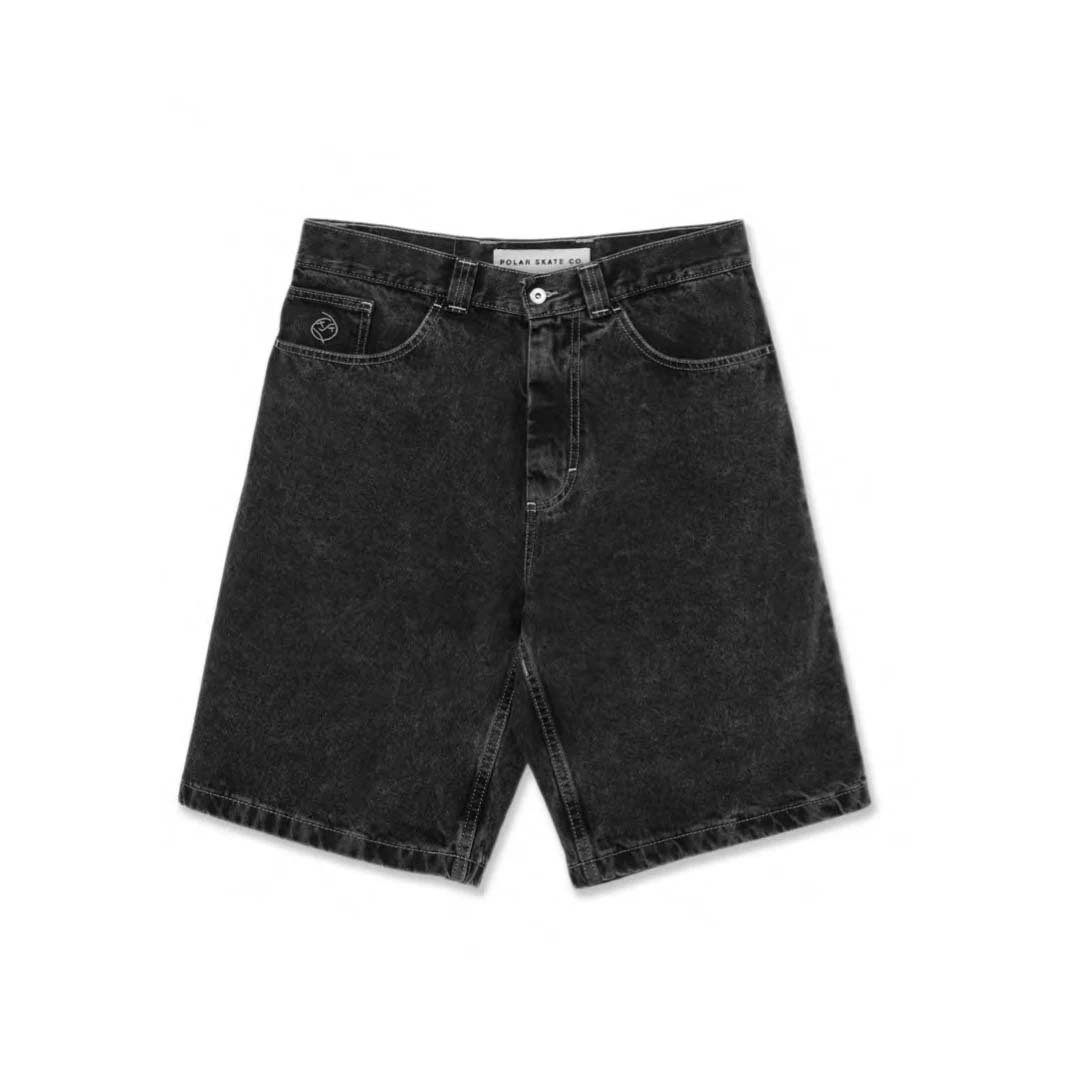 Polar Skate Co. Big Boy Shorts Silver Black