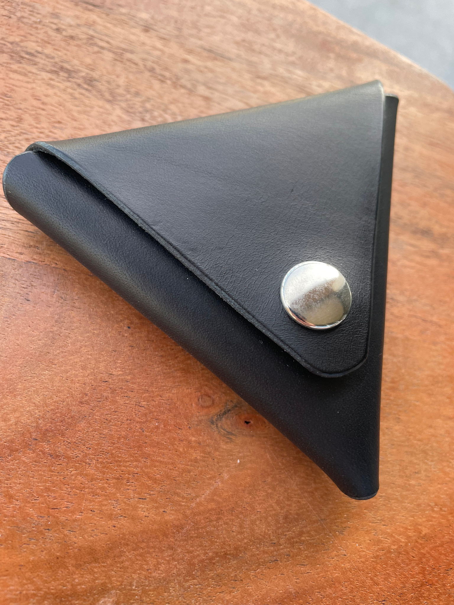 Far Mountain Leather Co. Triangle Coin Purse