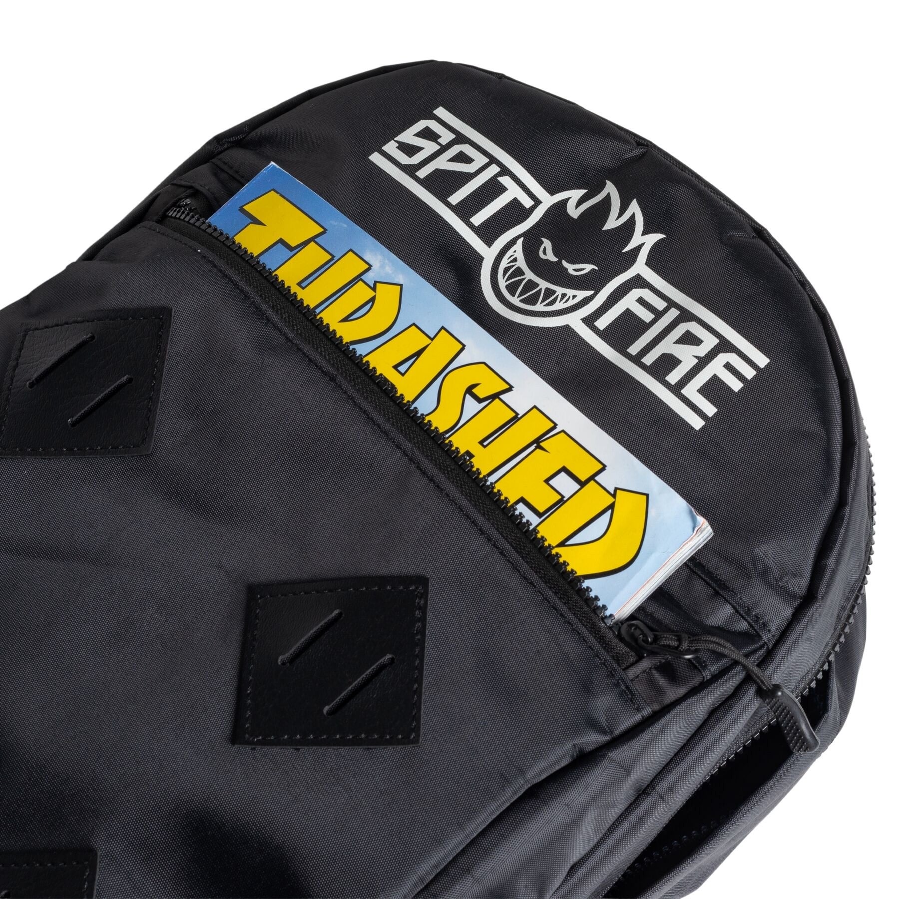 Spitfire Wheels Live To Burn Arch Backpack Black