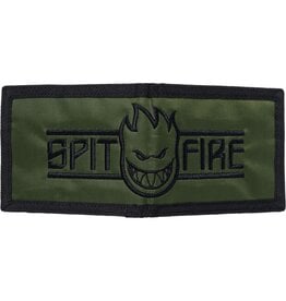 Spitfire Wheels Live To Burn Bighead Bifold Wallet Olive