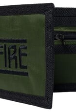 Spitfire Wheels Live To Burn Bighead Bifold Wallet Olive