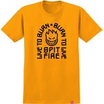 Spitfire Wheels Youth Live To Burn Gold/Black