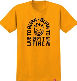 Spitfire Wheels Youth Live To Burn Gold/Black