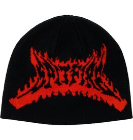 Spitfire Wheels Flameout Skully Beanie Black