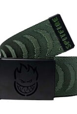 Spitfire Wheels Bighead Cutout Jaquard Belt Olive/Black