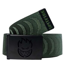 Spitfire Wheels Bighead Cutout Jaquard Belt Olive/Black